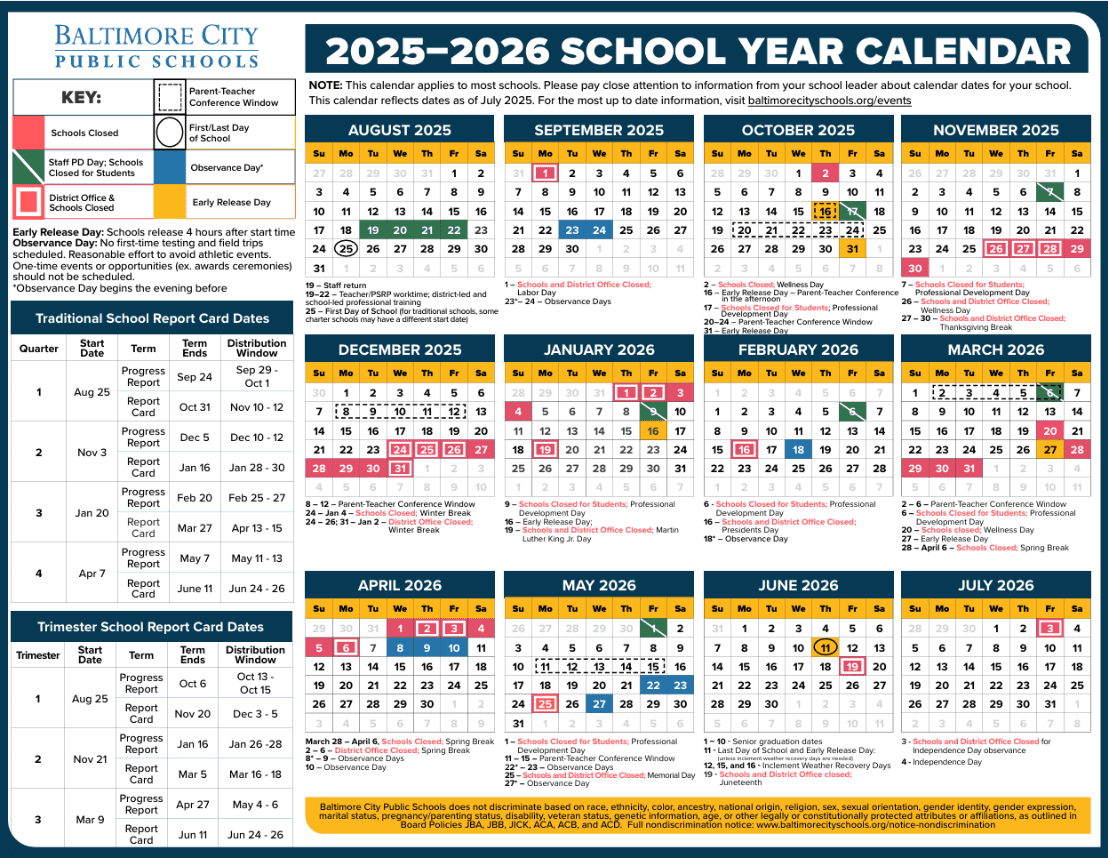 2023-2024 School Year Calendar